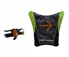 Stay Safe on Your Bike with Our LED Reflective Vest Backpack
