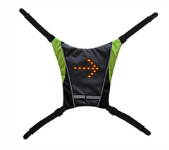 Stay Safe on Your Bike with Our LED Reflective Vest Backpack