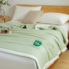 Washable Summer Cool Quilt Made with Antibacterial Raw Cotton