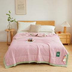 Washable Summer Cool Quilt Made with Antibacterial Raw Cotton