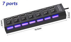 2.0 Multi USB Splitter Hub