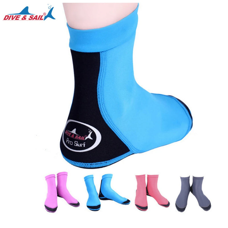 Diving Socks With Webbed Feet Thick Slip Wear Lycra Elastic Snorkeling Socks hot new