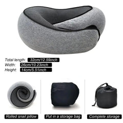 WanderRest™: The Ultimate Neck Support for Blissful Journeys - Travel Neck Pillow