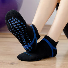 New Cotton Breathable Short Yoga Socks Professional Anti-slip Pilates Socks Gym Dance Training Socks Sports Socks Fitness Socks