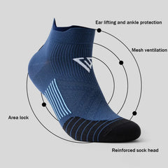 Professional Thin Anti-slip Breathable No Sweat Sports Socks Marathon Basketball Yoga Running Socks Athletic