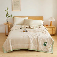 Washable Summer Cool Quilt Made with Antibacterial Raw Cotton