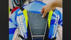 Stay Safe on Your Bike with Our LED Reflective Vest Backpack