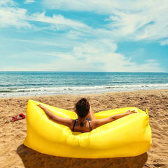 Inflatable Beach Sofa “Relax, Inflate, Repeat: Your Ultimate Outdoor Companion!” 🌴🛋️🌞