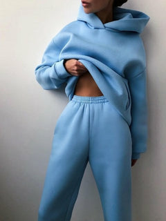 Ultra-Plush Hoodie Sweat Sets