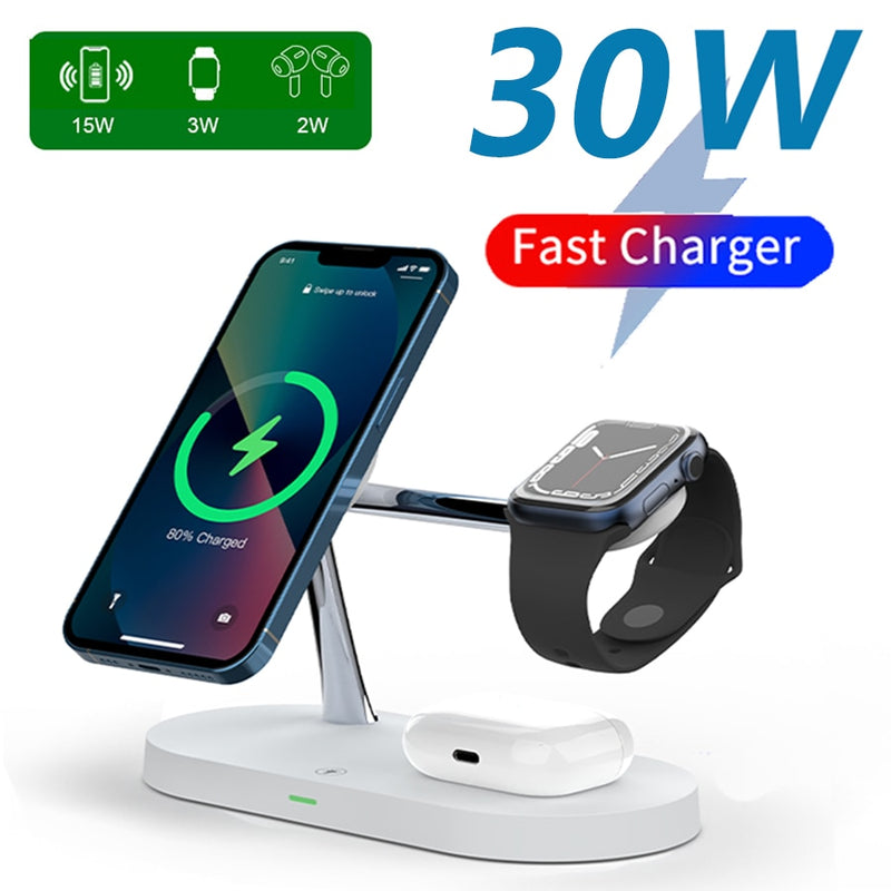 The 3-in-1 Wireless MagSafe Charging Stand